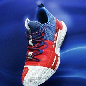 Black technology basketball  shoes  Mixed color